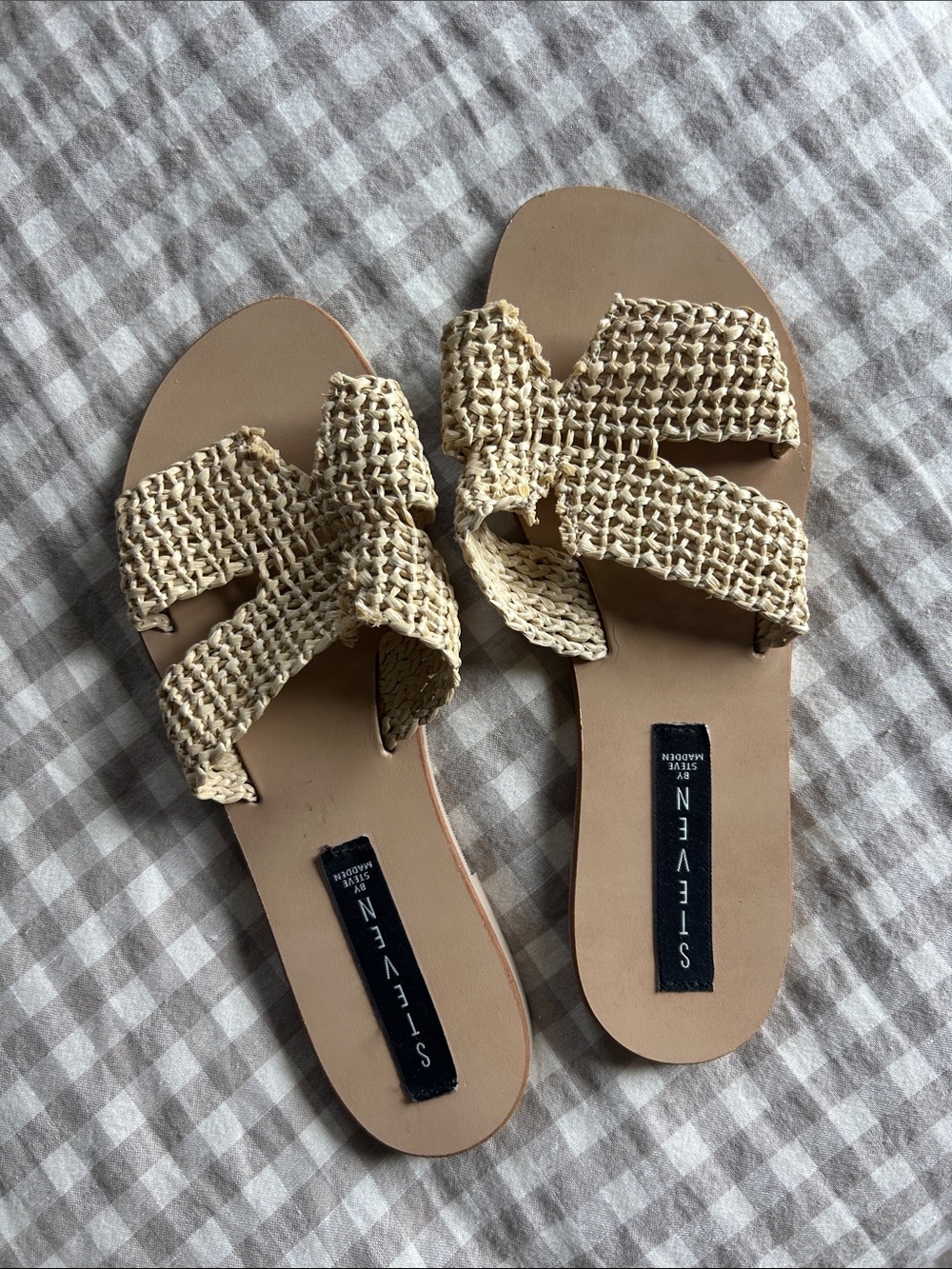 Steven by Steve Madden Rattan sandals